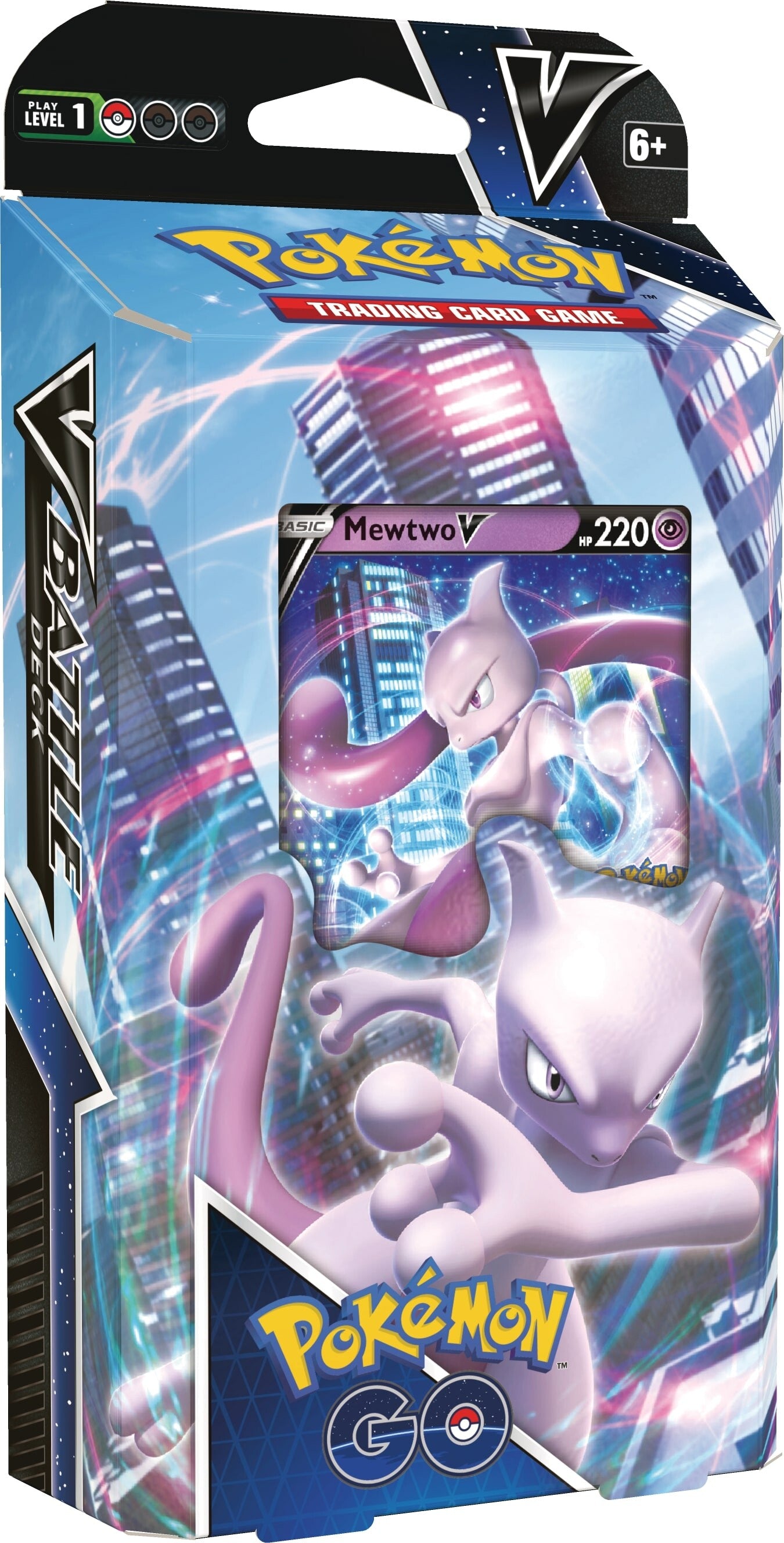 Pokemon GO - V Battle Deck (Mewtwo V) | Amazing Games TCG