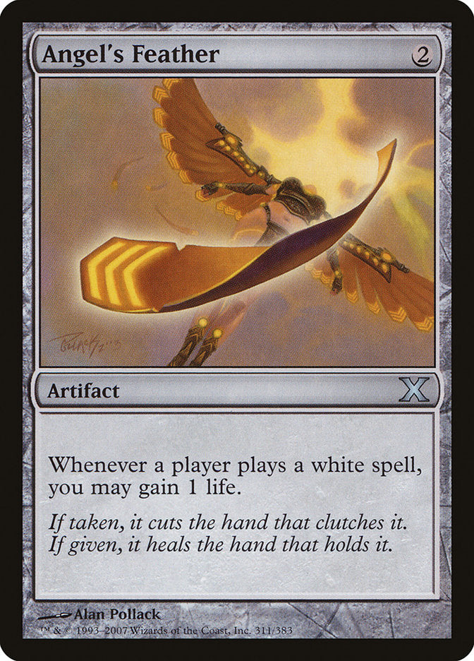 Angel's Feather [Tenth Edition] | Amazing Games TCG