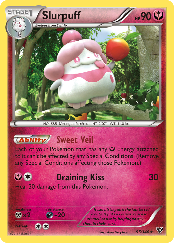 Slurpuff (95/146) [XY: Base Set] | Amazing Games TCG