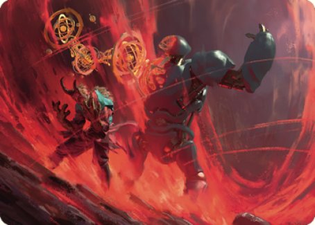 Twinferno Art Card [Dominaria United Art Series] | Amazing Games TCG