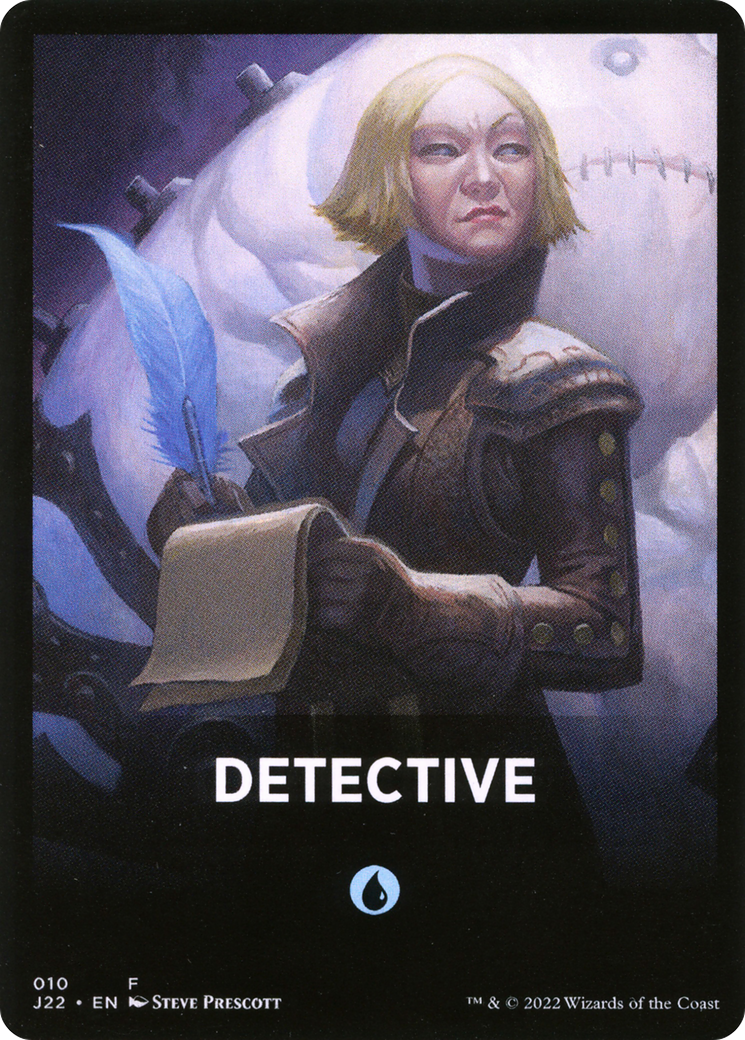 Detective Theme Card [Jumpstart 2022 Front Cards] | Amazing Games TCG