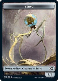 Servo // Shapeshifter Double-sided Token [Double Masters Tokens] | Amazing Games TCG