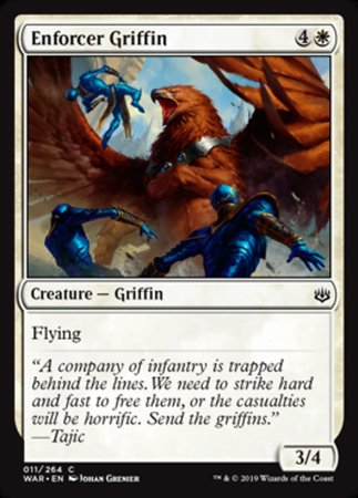 Enforcer Griffin [War of the Spark] | Amazing Games TCG