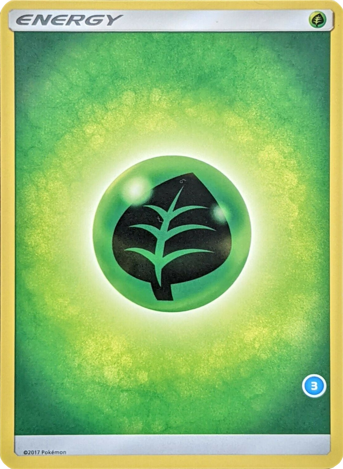 Grass Energy (Deck Exclusive #3) [Sun & Moon: Trainer Kit - Alolan Ninetales] | Amazing Games TCG