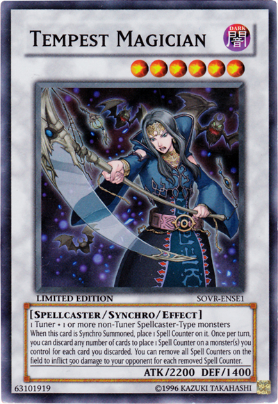 Tempest Magician [SOVR-ENSE1] Super Rare | Amazing Games TCG