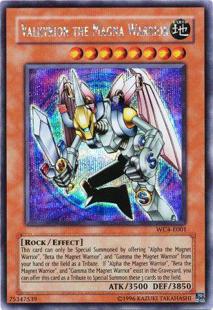 Valkyrion the Magna Warrior [WC4-E001] Prismatic Secret Rare | Amazing Games TCG