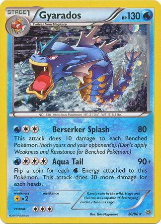 Gyarados (20/98) (Cosmos Holo) [XY: Ancient Origins] | Amazing Games TCG