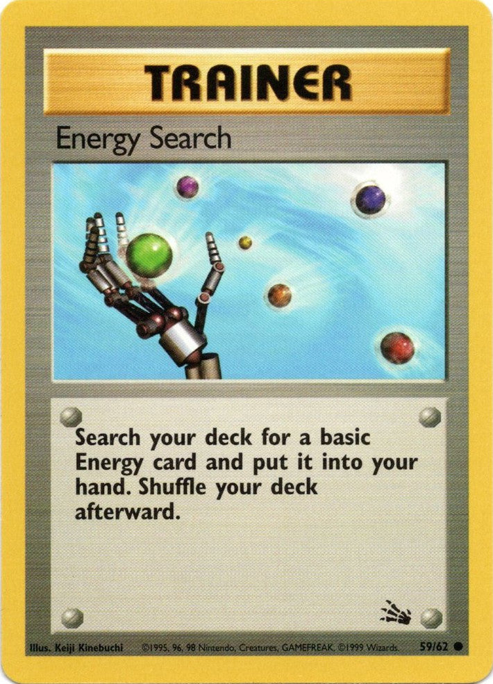 Energy Search (59/62) [Fossil Unlimited] | Amazing Games TCG