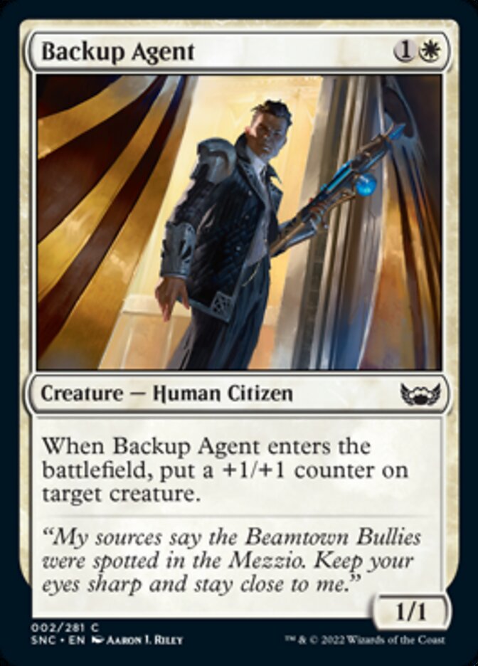 Backup Agent [Streets of New Capenna] | Amazing Games TCG