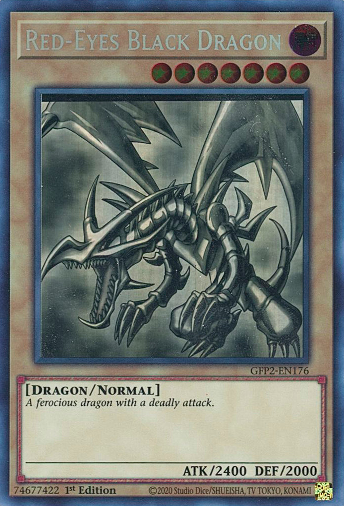 Red-Eyes Black Dragon [GFP2-EN176] Ghost Rare | Amazing Games TCG