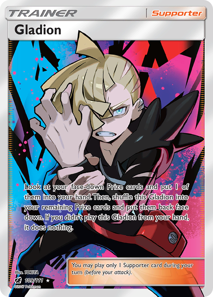 Gladion (109/111) [Sun & Moon: Crimson Invasion] | Amazing Games TCG