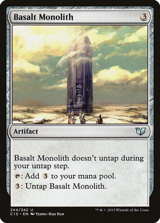 Basalt Monolith [Commander 2015] | Amazing Games TCG