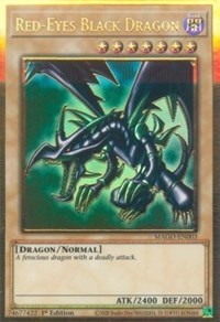 Red-Eyes Black Dragon [MAGO-EN003] Gold Rare | Amazing Games TCG