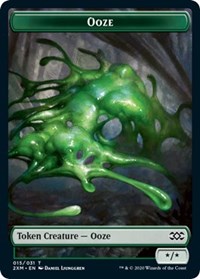 Ooze // Tuktuk the Returned Double-sided Token [Double Masters Tokens] | Amazing Games TCG