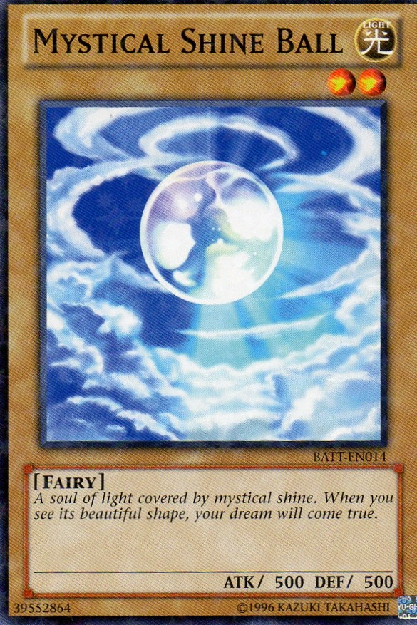 Mystical Shine Ball [BATT-EN014] Starfoil Rare | Amazing Games TCG