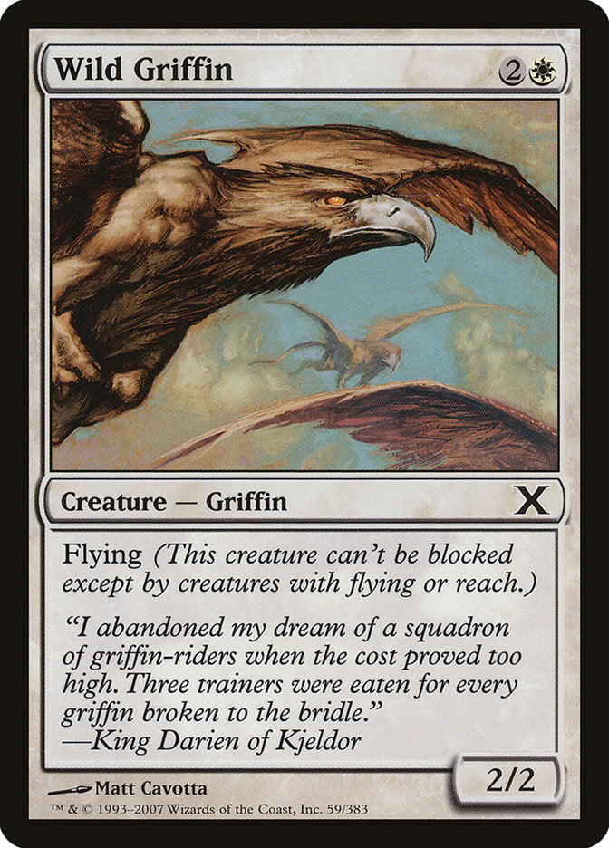 Wild Griffin [Tenth Edition] | Amazing Games TCG