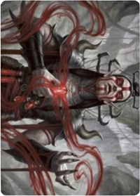 Malakir Blood-Priest Art Card [Zendikar Rising Art Series] | Amazing Games TCG