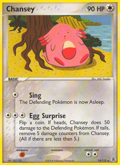 Chansey (19/112) [EX: FireRed & LeafGreen] | Amazing Games TCG