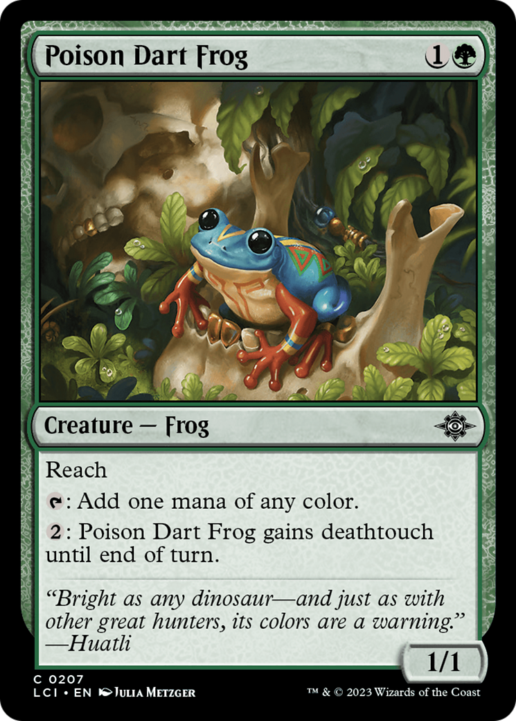 Poison Dart Frog [The Lost Caverns of Ixalan] | Amazing Games TCG