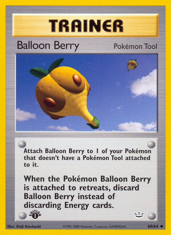 Balloon Berry (60/64) [Neo Revelation 1st Edition] | Amazing Games TCG