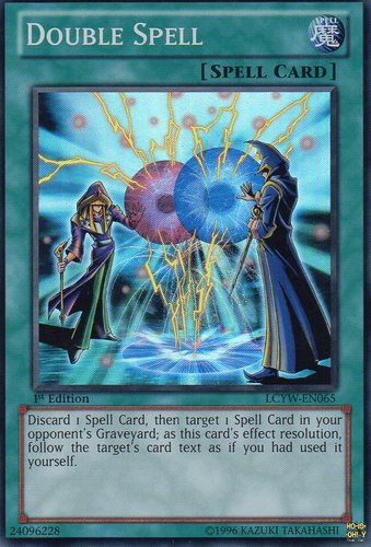 Double Spell [LCYW-EN065] Super Rare | Amazing Games TCG