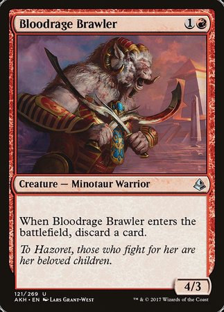 Bloodrage Brawler [Amonkhet] | Amazing Games TCG