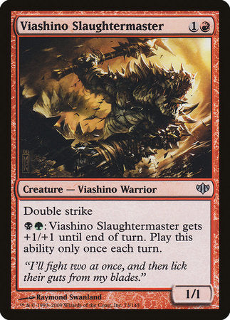 Viashino Slaughtermaster [Conflux] | Amazing Games TCG