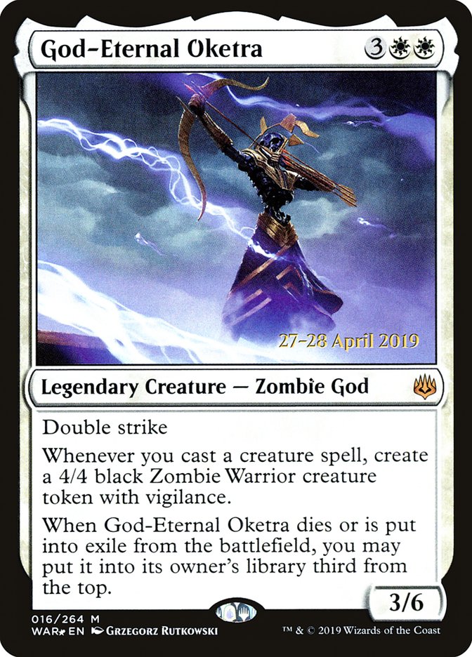 God-Eternal Oketra  [War of the Spark Prerelease Promos] | Amazing Games TCG