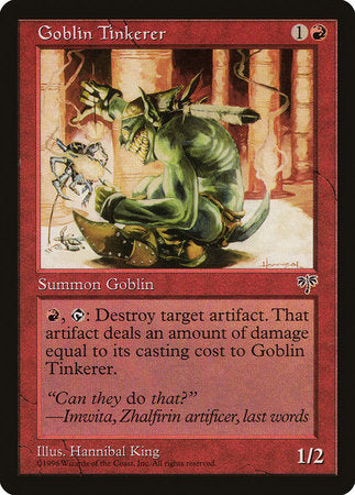 Goblin Tinkerer [Mirage] | Amazing Games TCG