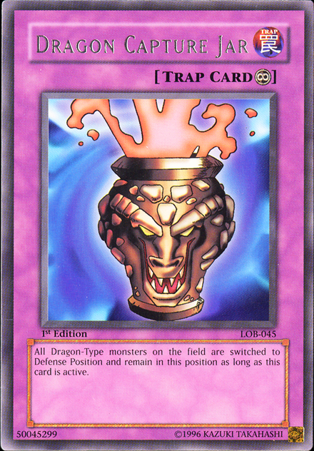 Dragon Capture Jar [LOB-045] Rare | Amazing Games TCG