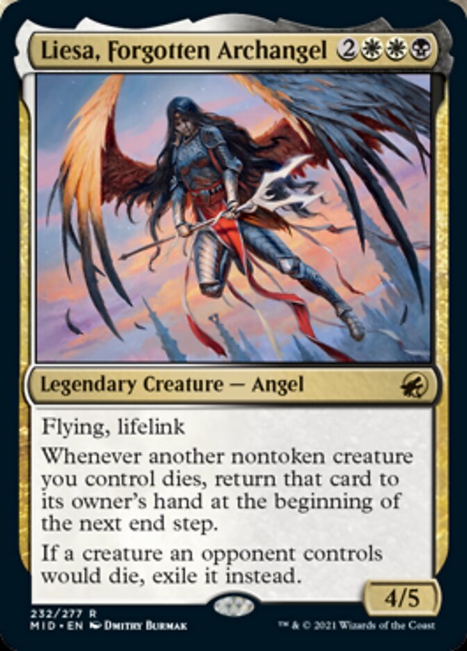 Liesa, Forgotten Archangel [Innistrad: Midnight Hunt] | Amazing Games TCG