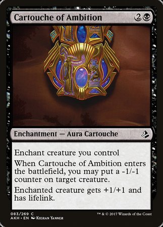 Cartouche of Ambition [Amonkhet] | Amazing Games TCG