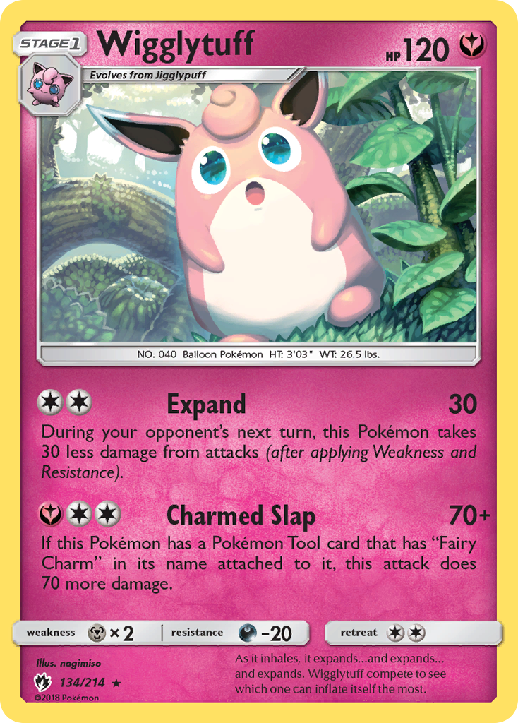 Wigglytuff (134/214) [Sun & Moon: Lost Thunder] | Amazing Games TCG