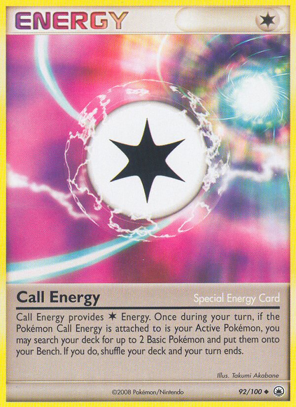Call Energy (92/100) [Diamond & Pearl: Majestic Dawn] | Amazing Games TCG