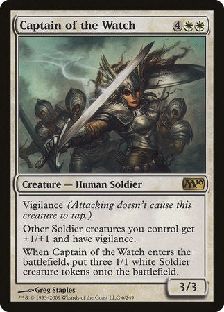 Captain of the Watch [Magic 2010] | Amazing Games TCG