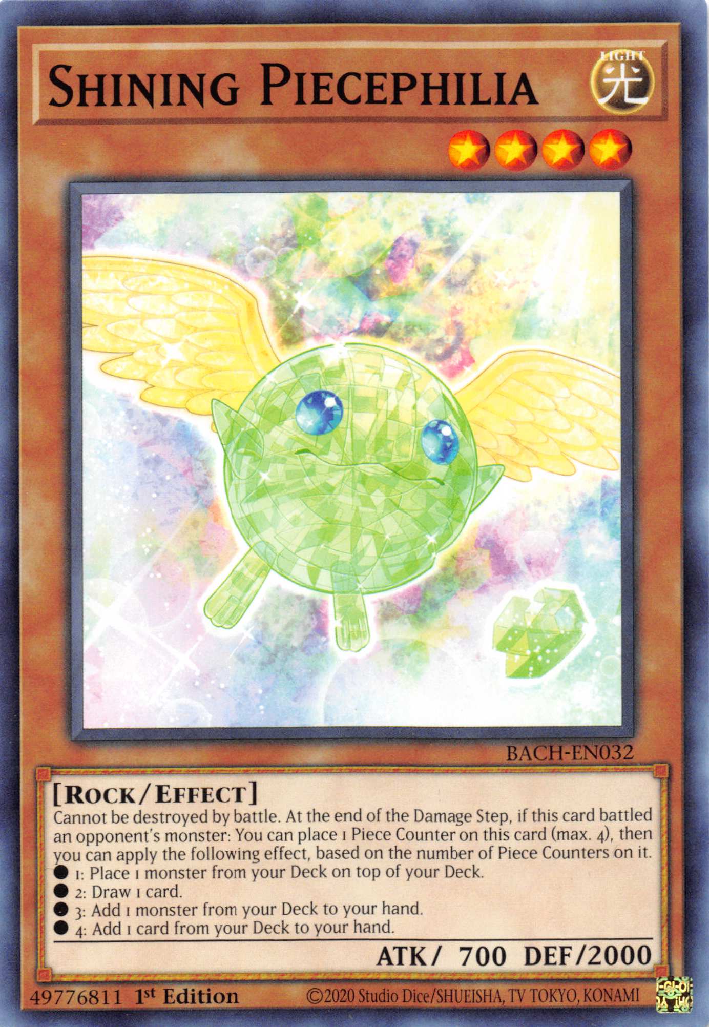 Shining Piecephilia [BACH-EN032] Common | Amazing Games TCG