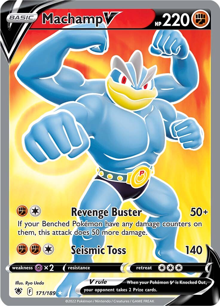 Machamp V (171/189) [Sword & Shield: Astral Radiance] | Amazing Games TCG