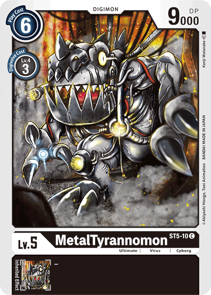 MetalTyrannomon [ST5-10] [Starter Deck: Machine Black] | Amazing Games TCG