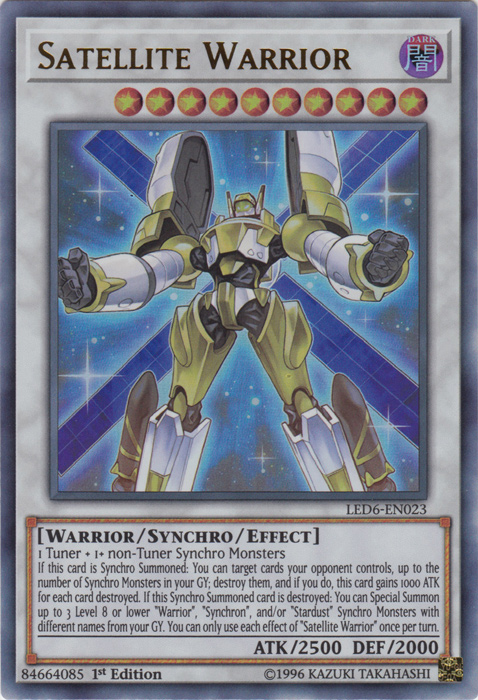 Satellite Warrior [LED6-EN023] Ultra Rare | Amazing Games TCG