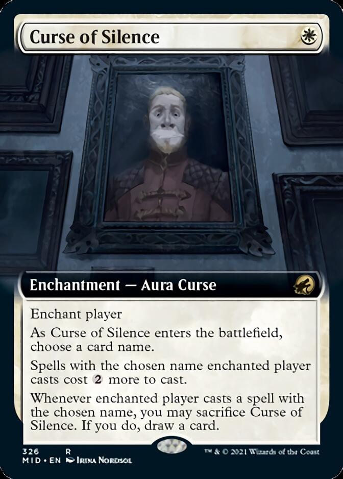 Curse of Silence (Extended) [Innistrad: Midnight Hunt] | Amazing Games TCG
