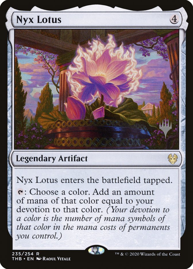 Nyx Lotus (Promo Pack) [Theros Beyond Death Promos] | Amazing Games TCG