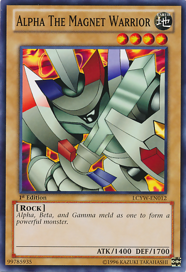 Alpha the Magnet Warrior [LCYW-EN012] Common | Amazing Games TCG