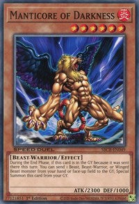 Manticore of Darkness [SBCB-EN049] Common | Amazing Games TCG