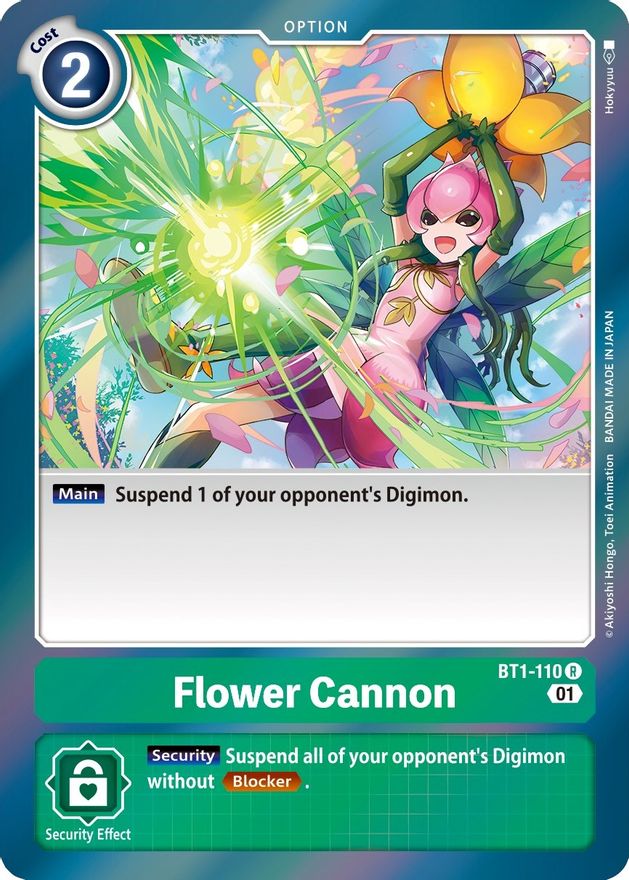 Flower Cannon [BT1-110] [Starter Deck: Ultimate Ancient Dragon] | Amazing Games TCG