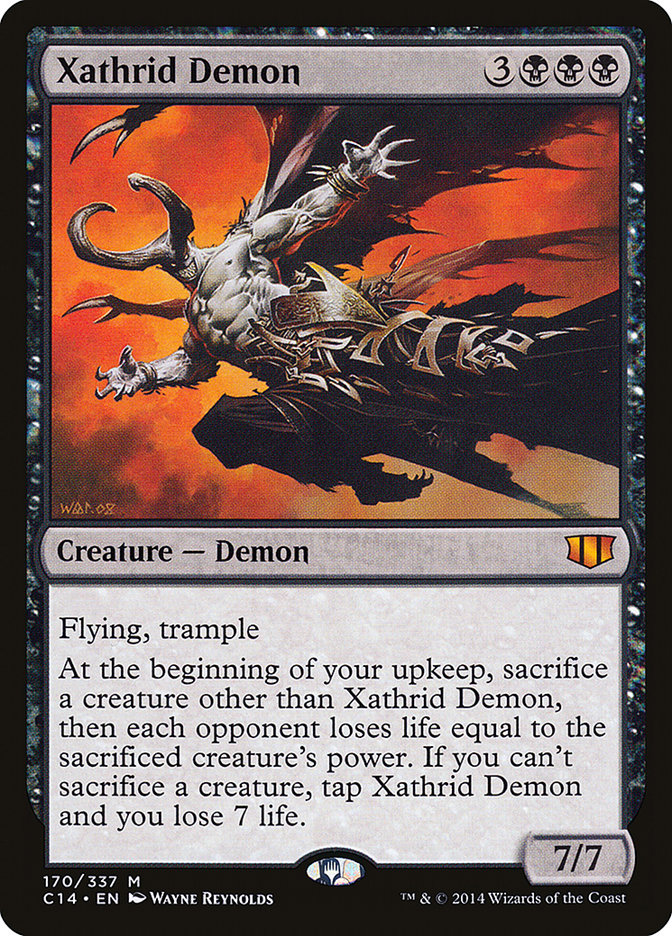 Xathrid Demon [Commander 2014] | Amazing Games TCG