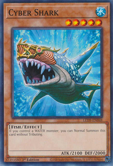 Cyber Shark [LED9-EN048] Common | Amazing Games TCG