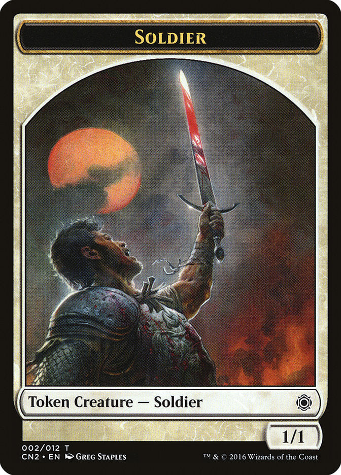 Soldier (002/012) [Conspiracy: Take the Crown Tokens] | Amazing Games TCG