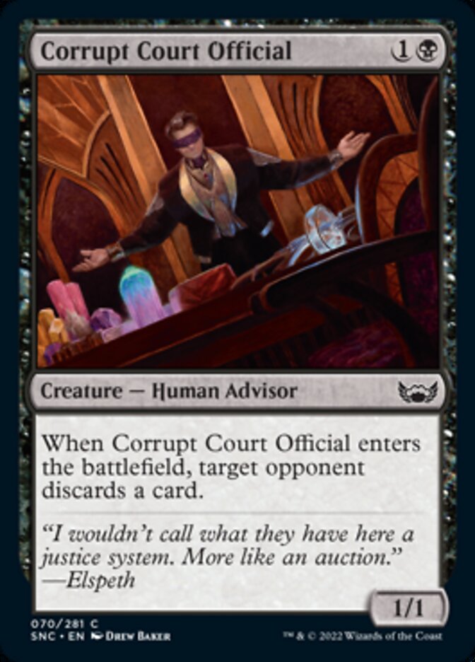 Corrupt Court Official [Streets of New Capenna] | Amazing Games TCG