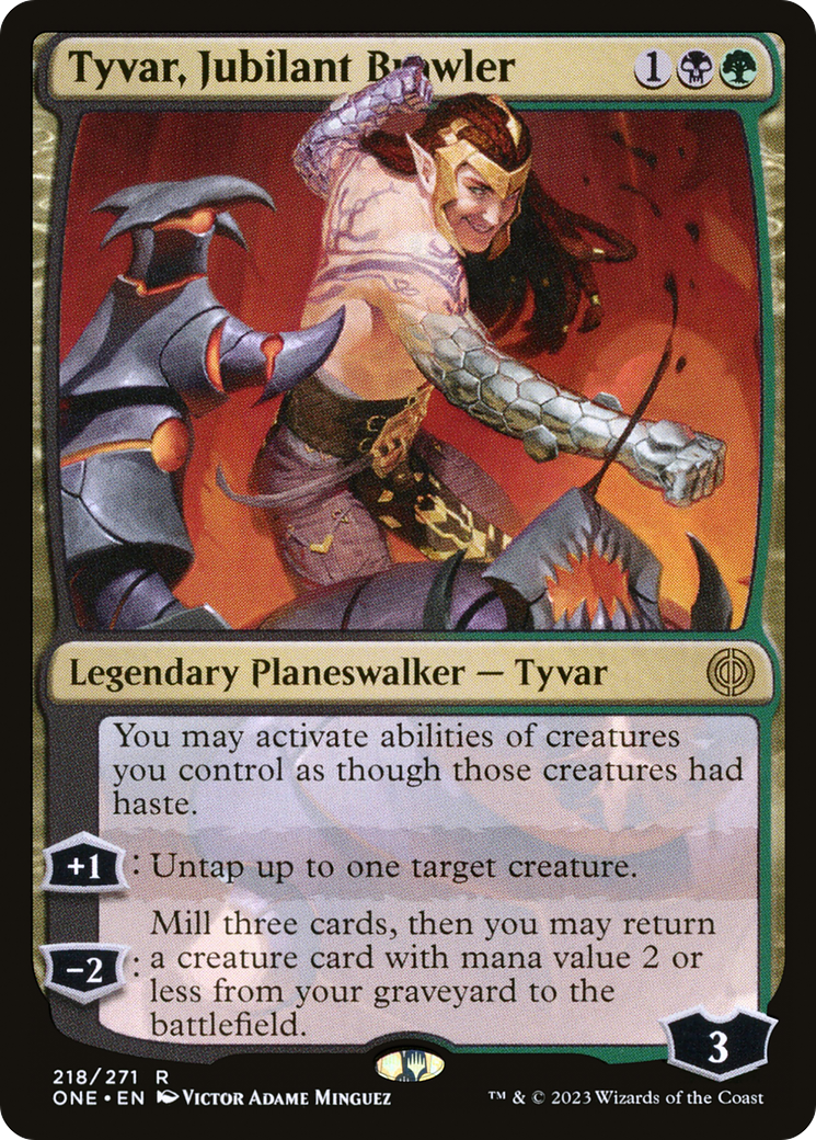 Tyvar, Jubilant Brawler [Phyrexia: All Will Be One] | Amazing Games TCG