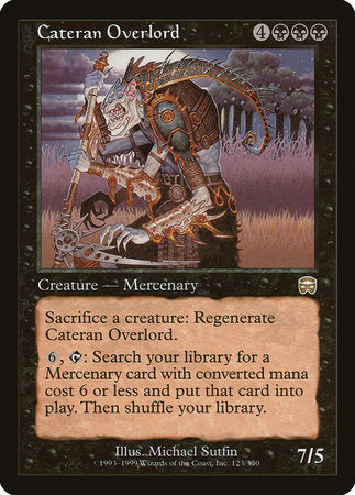 Cateran Overlord [Mercadian Masques] | Amazing Games TCG